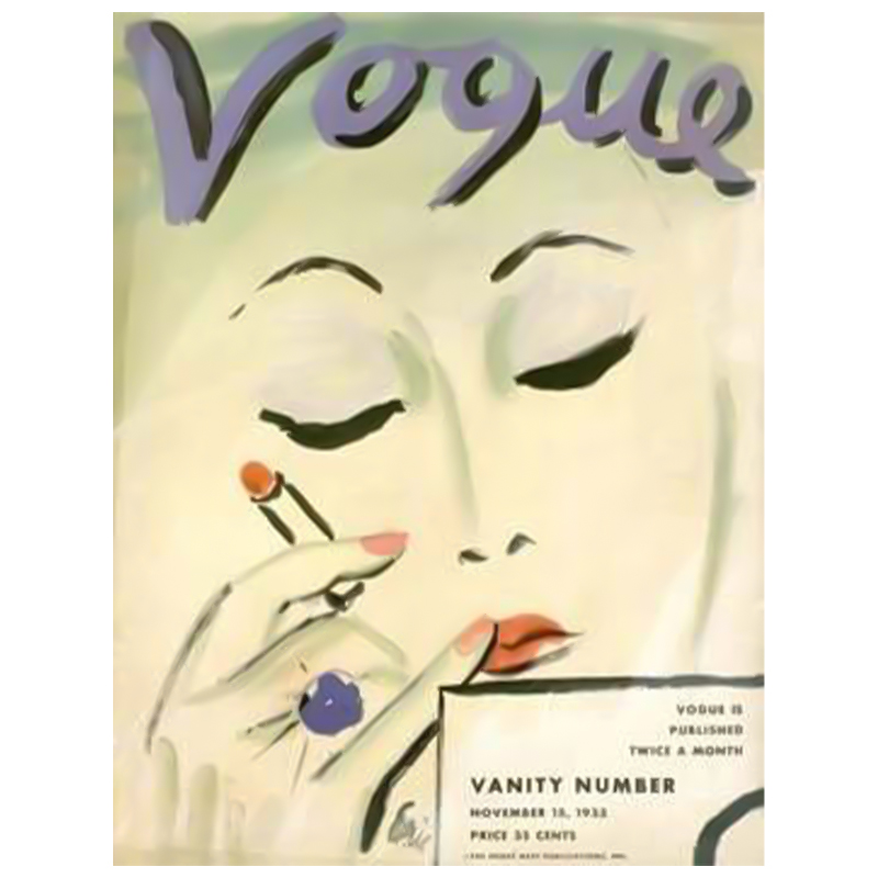 Постер Vogue Cover 1933 November  в Орле | Loft Concept 