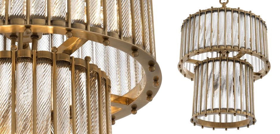 Люстра Lantern Tiziano Double Люстра Lantern Tiziano Double - Loft-Concept в Орле