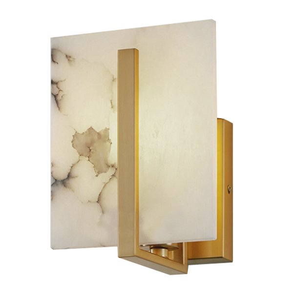 Бра Marble square Wall Lamp Латунь Бра Marble square Wall Lamp Латунь в Орле | Loft Concept
