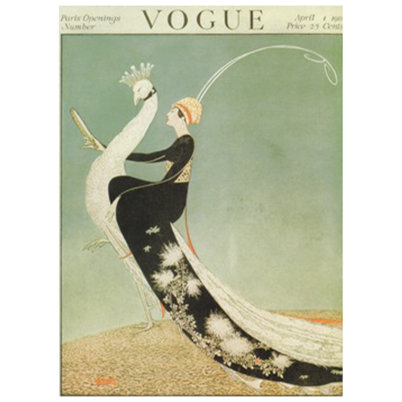 Постер Vogue Cover 1918 April Постер Vogue Cover 1918 April в Орле | Loft Concept