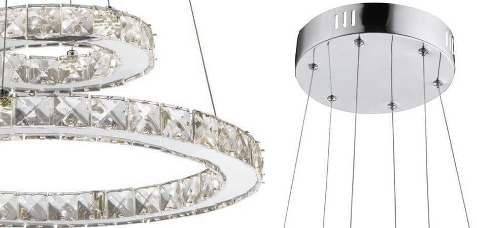 Люстра Crosshair Crystal Ring 2 Люстра Crosshair Crystal Ring 2 - Loft-Concept в Орле