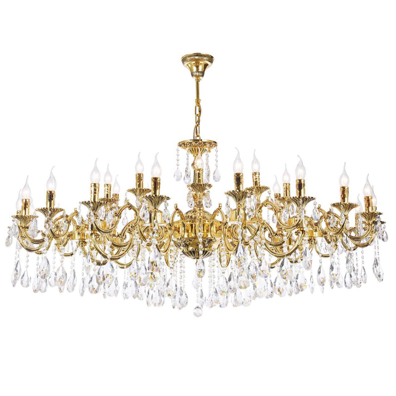 Люстра Stephanie Chandelier 154 Золотой Люстра Stephanie Chandelier 154 Золотой в Орле | Loft Concept