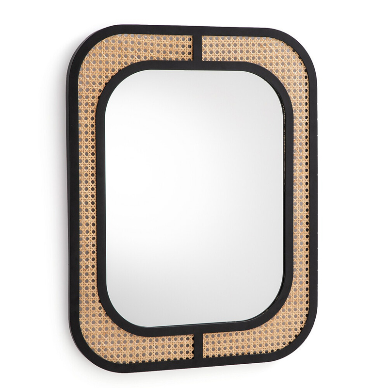 Зеркало Mirror with Weaving Черный Зеркало Mirror with Weaving Черный в Орле | Loft Concept