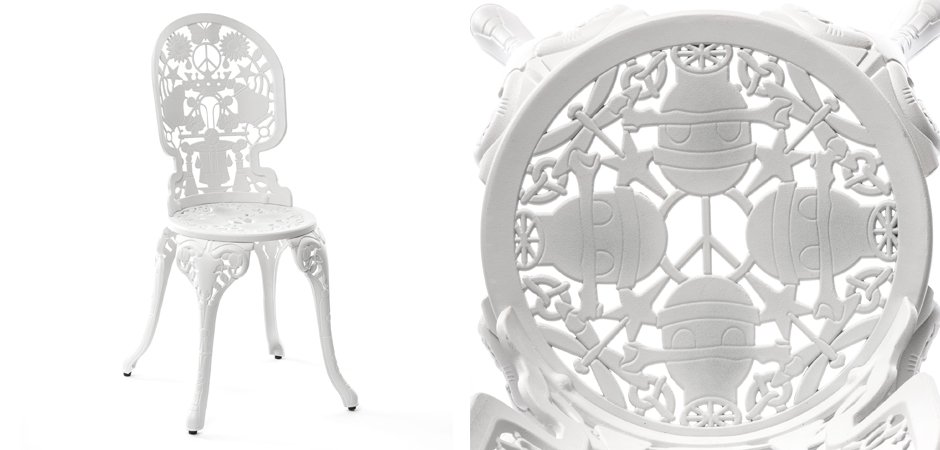 Стул Seletti Industry Collection ALUMINIUM CHAIR – WHITE Стул Seletti Industry Collection ALUMINIUM CHAIR – WHITE - Loft-Concept в Орле