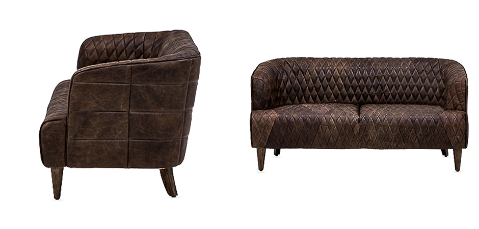 Диван Rhombuses Upholstery Sofa Диван Rhombuses Upholstery Sofa - Loft-Concept в Орле
