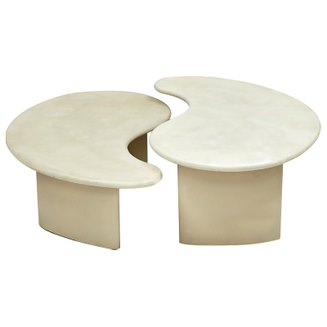 Набор кофейные столы Инь и Янь ivory ( слоновая кость ) Набор кофейные столы Инь и Янь ivory ( слоновая кость ) в Орле | Loft Concept