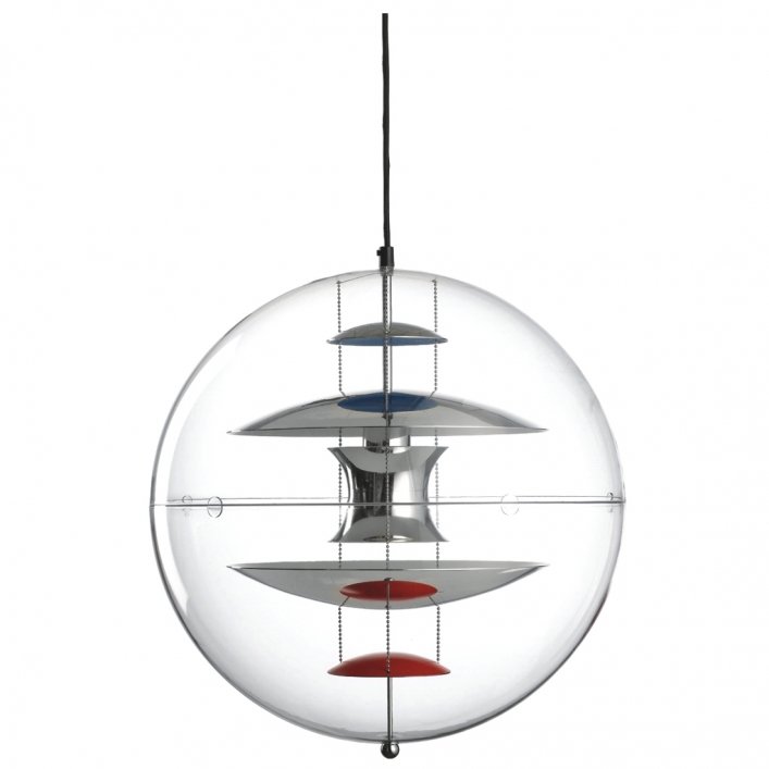 Люстра Verner Panton Vp Globe Прозрачный Люстра Verner Panton Vp Globe Прозрачный в Орле | Loft Concept