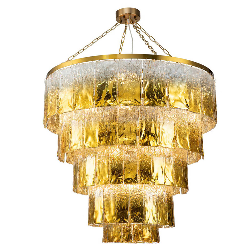 Люстра Golden Ombre Chandelier 100 Золотой Люстра Golden Ombre Chandelier 100 Золотой в Орле | Loft Concept