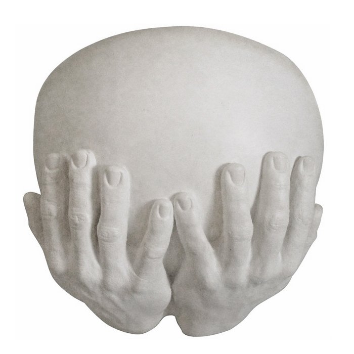 Бра Hands Lighted Wall Sconce by Richard Etts Белый Бра Hands Lighted Wall Sconce by Richard Etts Белый в Орле | Loft Concept