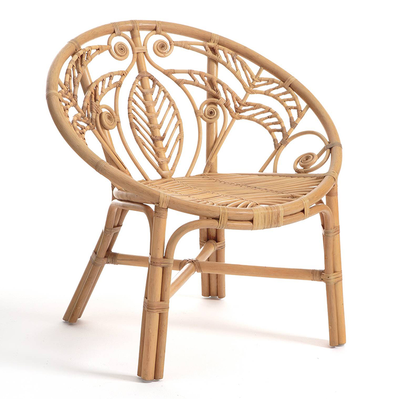 Уличное кресло Wicker Pattern Chair Бежевый Уличное кресло Wicker Pattern Chair Бежевый в Орле | Loft Concept