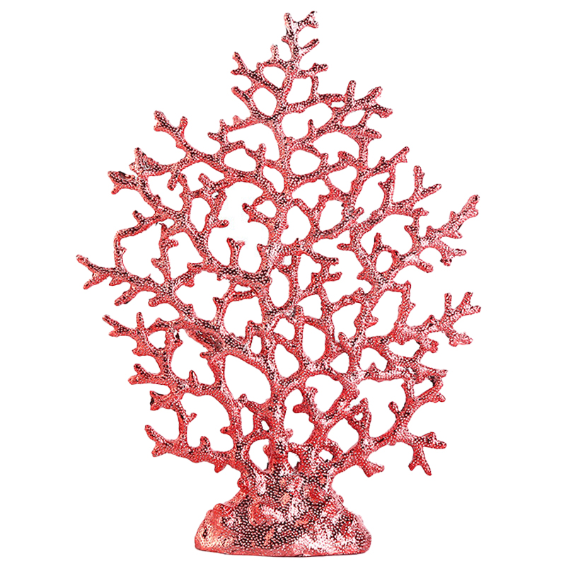 Статуэтка красный коралл Coral Decor Red Красный Статуэтка красный коралл Coral Decor Red Красный в Орле | Loft Concept