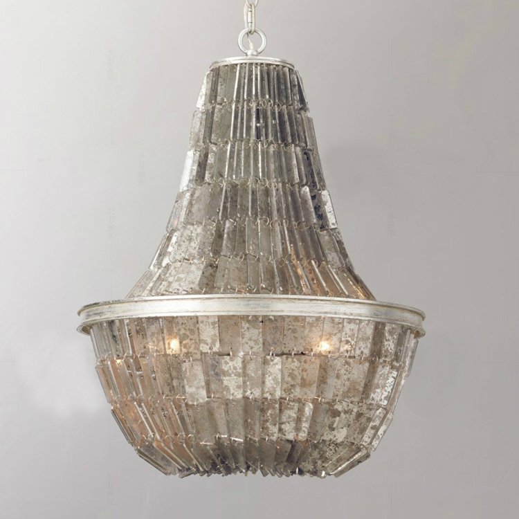 Люстра FANTINE CHANDELIER Tall Серый Люстра FANTINE CHANDELIER Tall Серый в Орле | Loft Concept