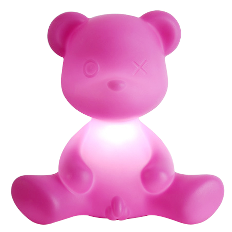 Teddy Boy Lamp with Cable Розовый Желтый Прозрачный желтый Синий Розовый пастельный в Орле | Loft Concept 