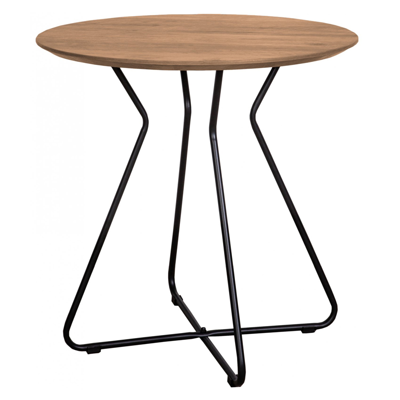 Приставной стол Matron Table round Черный Орех Приставной стол Matron Table round Черный Орех в Орле | Loft Concept