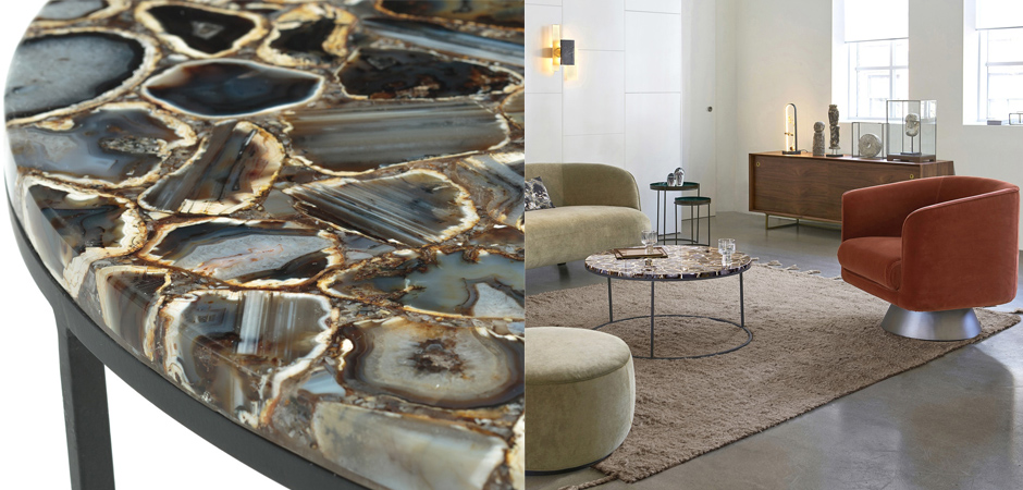 Стол кофейный Natural Agate Стол кофейный Natural Agate - Loft-Concept в Орле