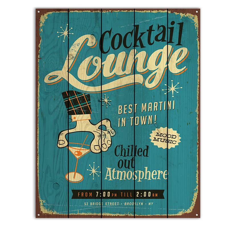 Постер Cocktail Lounge Постер Cocktail Lounge в Орле | Loft Concept
