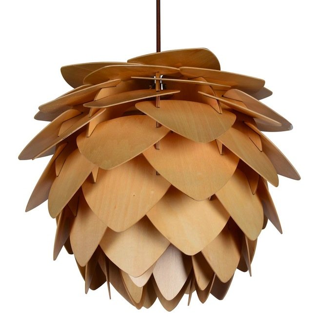 Люстра Pinecone Wooden Conia Береза Люстра Pinecone Wooden Conia Береза в Орле | Loft Concept
