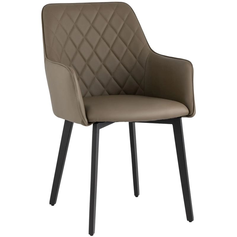 Стул Seoul Chair Коричневая Экокожа Коричневый Черный Стул Seoul Chair Коричневая Экокожа Коричневый Черный в Орле | Loft Concept