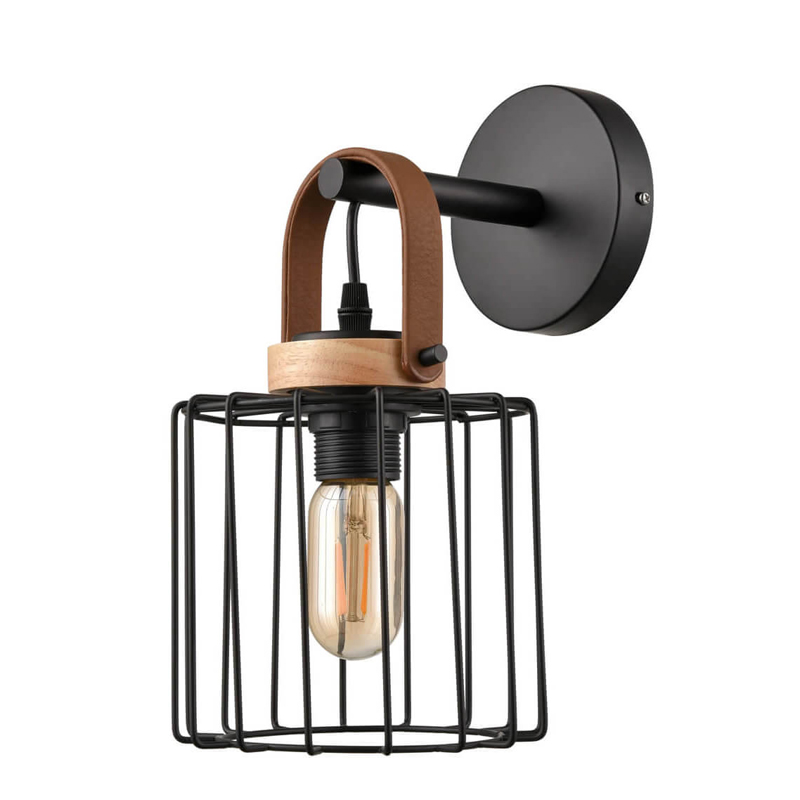 Бра Cage Wire Color Черный Бра Cage Wire Color Черный в Орле | Loft Concept