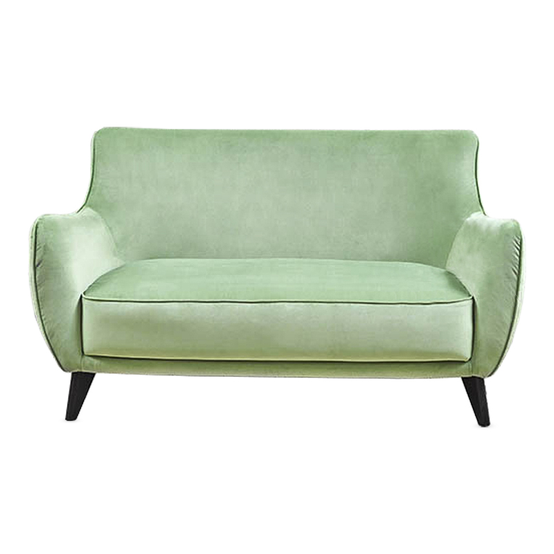 Диван Mint Softness Sofa Зеленый шалфей Черный Диван Mint Softness Sofa Зеленый шалфей Черный в Орле | Loft Concept