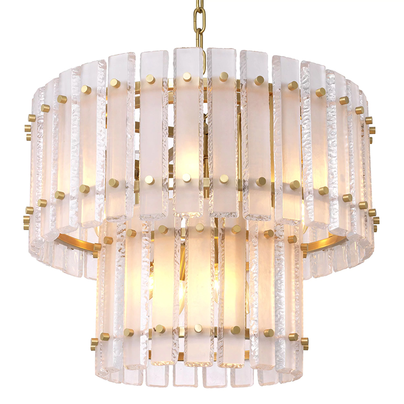 Люстра Eichholtz Chandelier Blason Латунь Прозрачный Люстра Eichholtz Chandelier Blason Латунь Прозрачный в Орле | Loft Concept