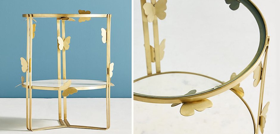 Приставной столик Butterflies Mariposa Side Table Приставной столик Butterflies Mariposa Side Table - Loft-Concept в Орле