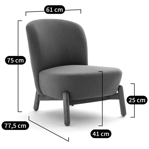 Кресло на деревянных ножках Olguin Pink Chair Кресло на деревянных ножках Olguin Pink Chair в Орле