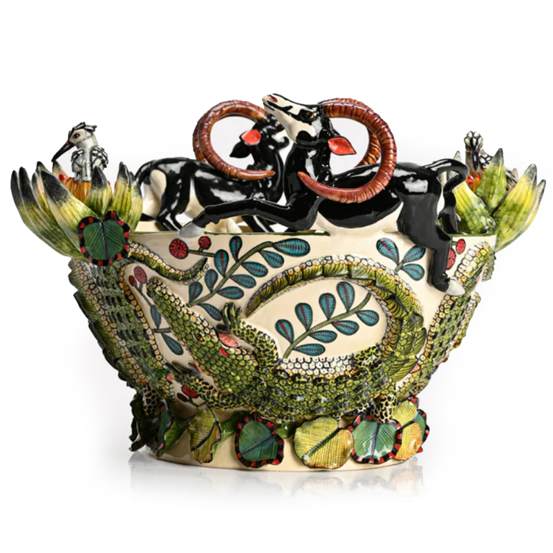 Блюдо Sable and King Fisher Bowl Мульти Блюдо Sable and King Fisher Bowl Мульти в Орле | Loft Concept