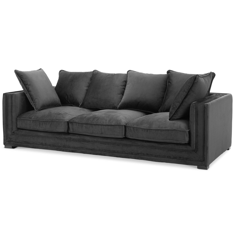 Диван Eichholtz Sofa Menorca black Черный в Орле | Loft Concept 