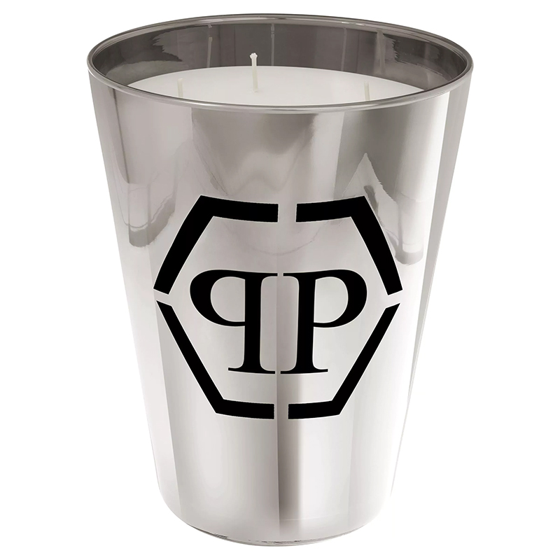 Свеча Philipp Plein Candle Empire Platinum L Серебряный Черный Белый Свеча Philipp Plein Candle Empire Platinum L Серебряный Черный Белый в Орле | Loft Concept
