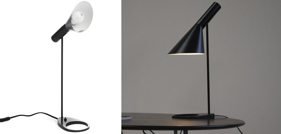 Настольная лампа AJ Table Black Настольная лампа AJ Table Black - Loft-Concept в Орле