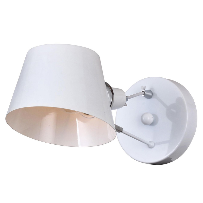 Белое бра Retro Future Light Белый Хром Белое бра Retro Future Light Белый Хром в Орле | Loft Concept