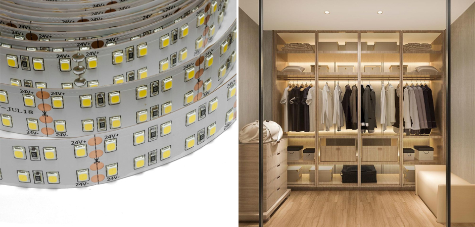 Светодиодная лента 38W/m 240Led/m 2835SMD теплый белый Светодиодная лента 38W/m 240Led/m 2835SMD теплый белый - Loft-Concept в Орле