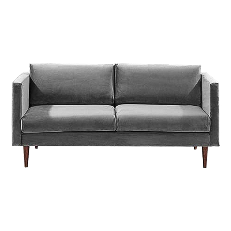 Диван Simple Forms Sofa Gray Серый Коричневый Диван Simple Forms Sofa Gray Серый Коричневый в Орле | Loft Concept