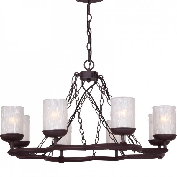 Люстра Rust Medieval Chandelier Коричневый Люстра Rust Medieval Chandelier Коричневый в Орле | Loft Concept