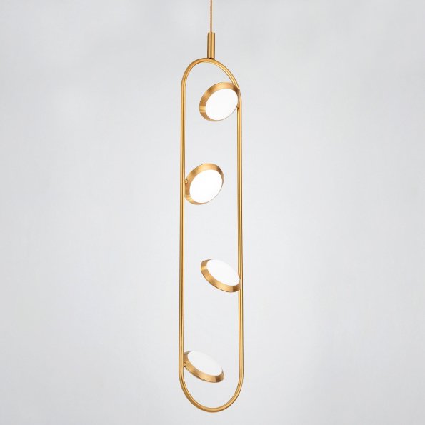 Светильник HOOP LED Four Золотой Светильник HOOP LED Four Золотой в Орле | Loft Concept