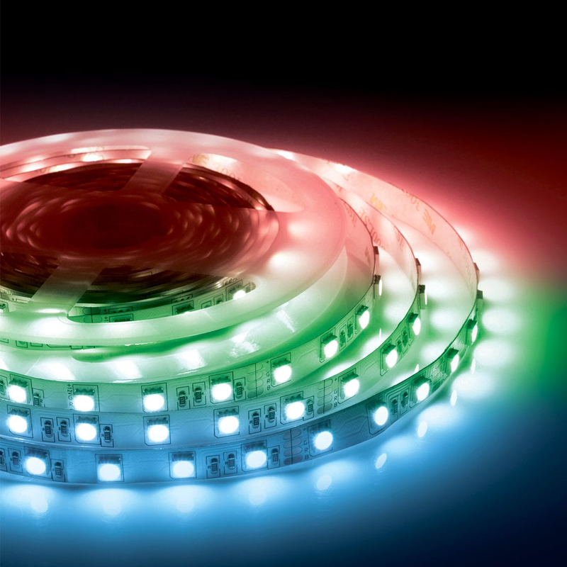 Светодиодная лента 15W/m 60LED/m 5050SMD разноцветная 5M Белый Светодиодная лента 15W/m 60LED/m 5050SMD разноцветная 5M Белый в Орле | Loft Concept