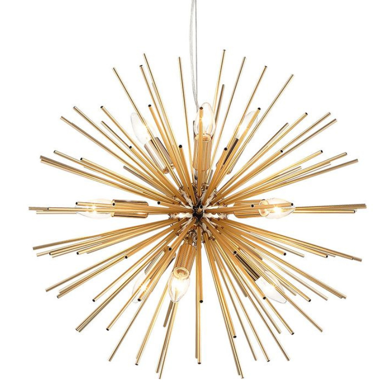 Люстра ASTRA STAR Chandelier Gold 58 Глянцевое золото Люстра ASTRA STAR Chandelier Gold 58 Глянцевое золото в Орле | Loft Concept