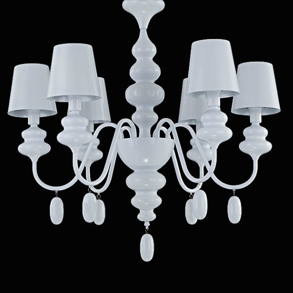 Люстра Masiero Eva Chandelier 6 Белый в Орле | Loft Concept 