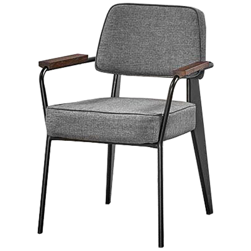 Стул Osgar Stool grey Серый Черный Коричневый Стул Osgar Stool grey Серый Черный Коричневый в Орле | Loft Concept