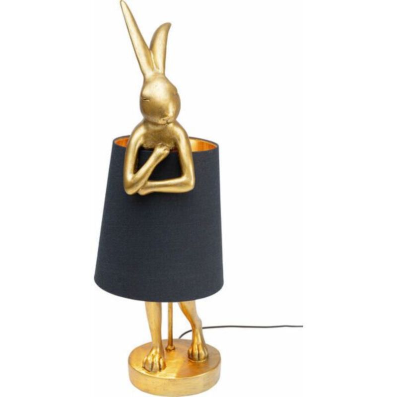 Настольная лампа The Golden Hare Золотой Черный Настольная лампа The Golden Hare Золотой Черный в Орле | Loft Concept