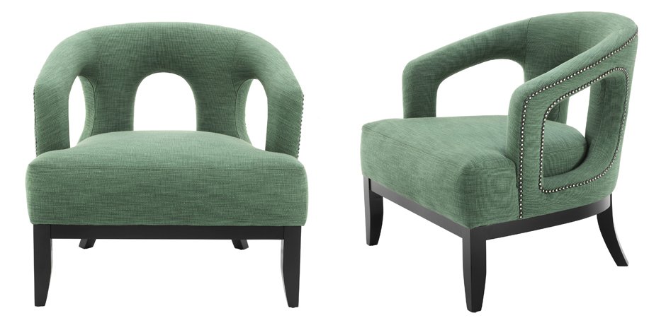 Кресло Eichholtz Chair Adam Green Кресло Eichholtz Chair Adam Green - Loft-Concept в Орле