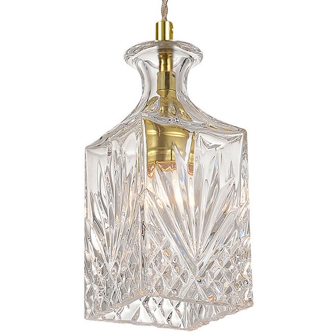 Подвесной светильник lee broom DECANTERLIGHT pendant I Золотой Прозрачное Стекло Подвесной светильник lee broom DECANTERLIGHT pendant I Золотой Прозрачное Стекло в Орле | Loft Concept