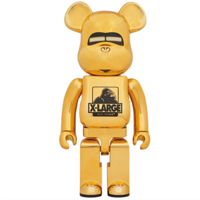 Статуэтка Bearbrick Gold X-Large Золотой Черный Статуэтка Bearbrick Gold X-Large Золотой Черный в Орле | Loft Concept