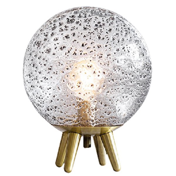 Лампа Retro Ball Table Lamp Латунь Прозрачное Стекло Лампа Retro Ball Table Lamp Латунь Прозрачное Стекло в Орле | Loft Concept