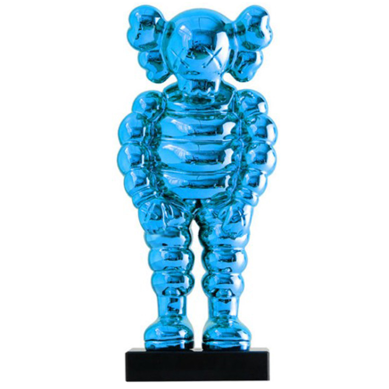 Статуэтка KAWS Bowed Down Blue on stand Синий Статуэтка KAWS Bowed Down Blue on stand Синий в Орле | Loft Concept