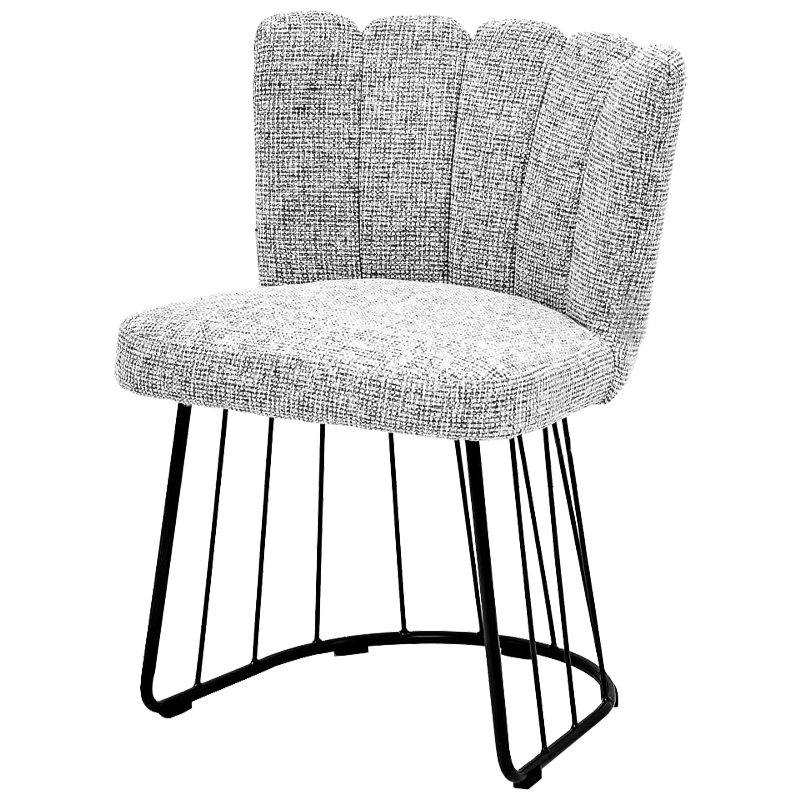 Стул Noah Chair Черный Светло-серый Стул Noah Chair Черный Светло-серый в Орле | Loft Concept