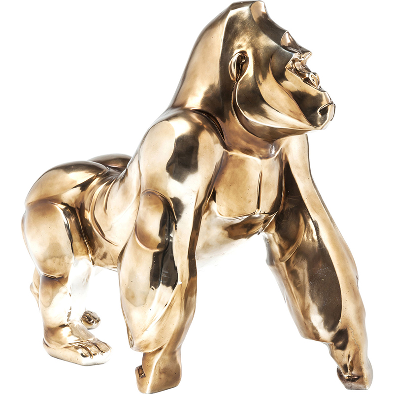 Статуэтка Golden Gorilla Золотой Статуэтка Golden Gorilla Золотой в Орле | Loft Concept