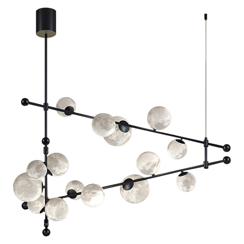 Светильник Tech Lighting Modern Rail Geometric Linear Suspension 15 Black Черный Белый Светильник Tech Lighting Modern Rail Geometric Linear Suspension 15 Black Черный Белый в Орле | Loft Concept