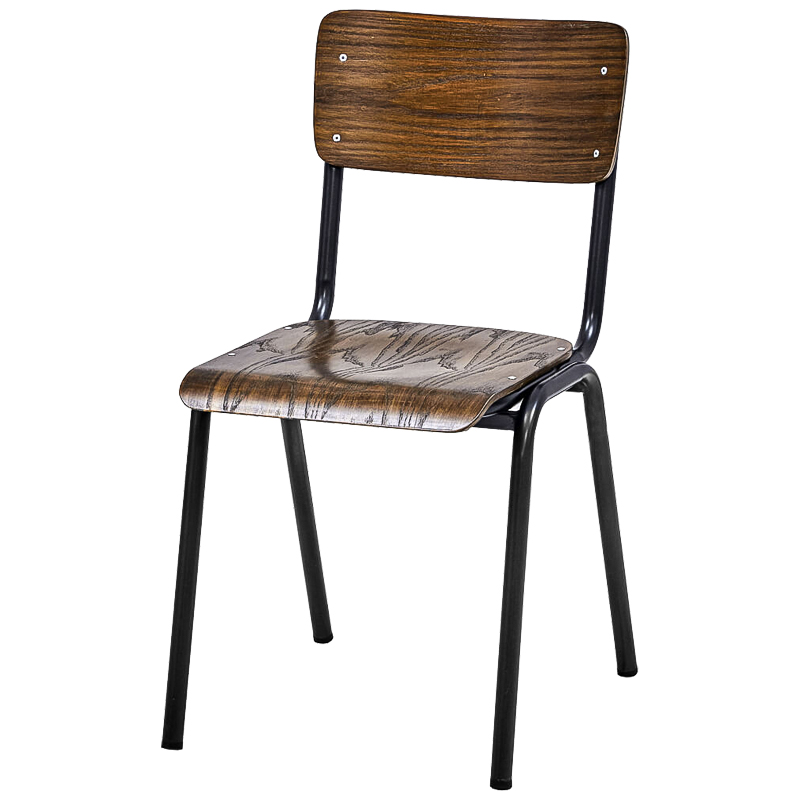 Стул Joshua Loft Stool Коричневый Черный Стул Joshua Loft Stool Коричневый Черный в Орле | Loft Concept